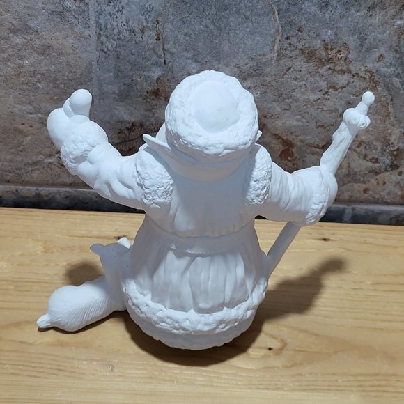 VTG Ready to Paint  Ceramic Santa Claus Bisque 1998 - Picture 10 of 12